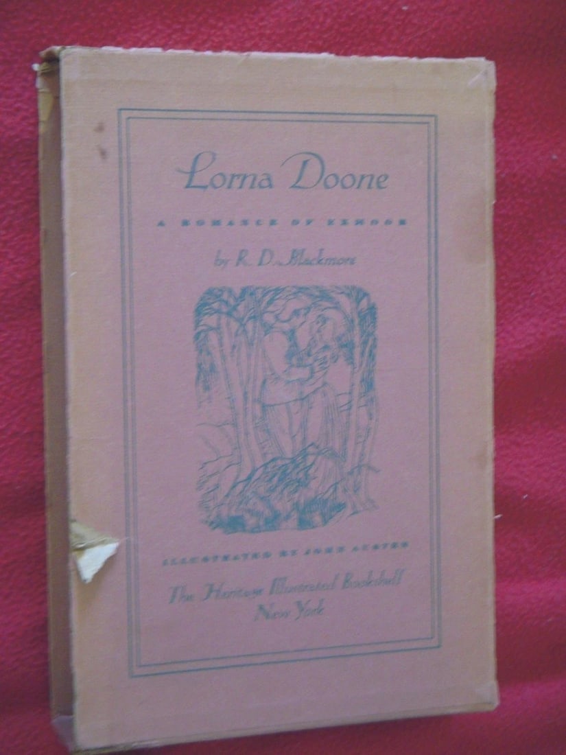 Blackmore, R.D. LORNA DOONe A ROMANCe OF eXMOOR 1943 HC in Sleeve Heritage Press (1 of 12)