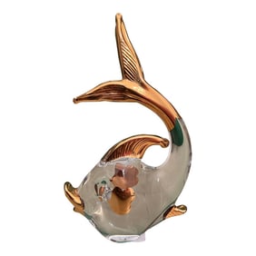 Vintage Franco Moretti Murano Glass Art Fish