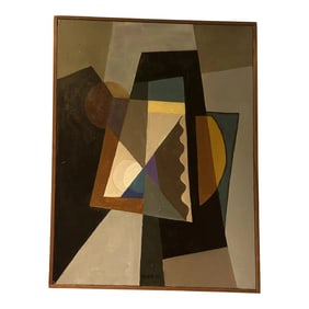 Contemporary Signed Abstract Painting