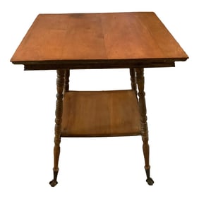 Conrey & Birely Knock Down Table Dated 1896