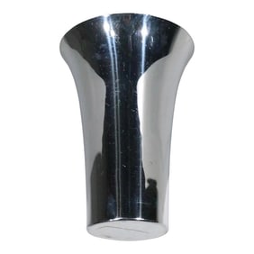 Art Deco Machine Age Chase Chrome Calyx Vase Model 03008 Circa 1930's