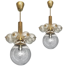 Pendants Attributed to Kamenicky Senov - a Pair