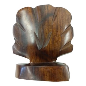 Heavy Ironwood Napkin or Letter Holder