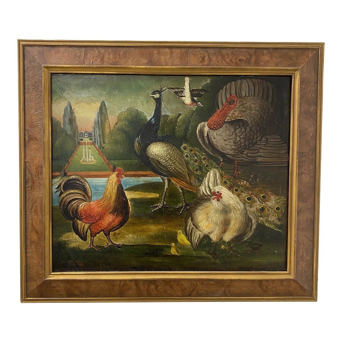 19th Century, Dutch School Landscape Painting of Bird Subjects After Melchior D'Hondecoeter (1 of 11)