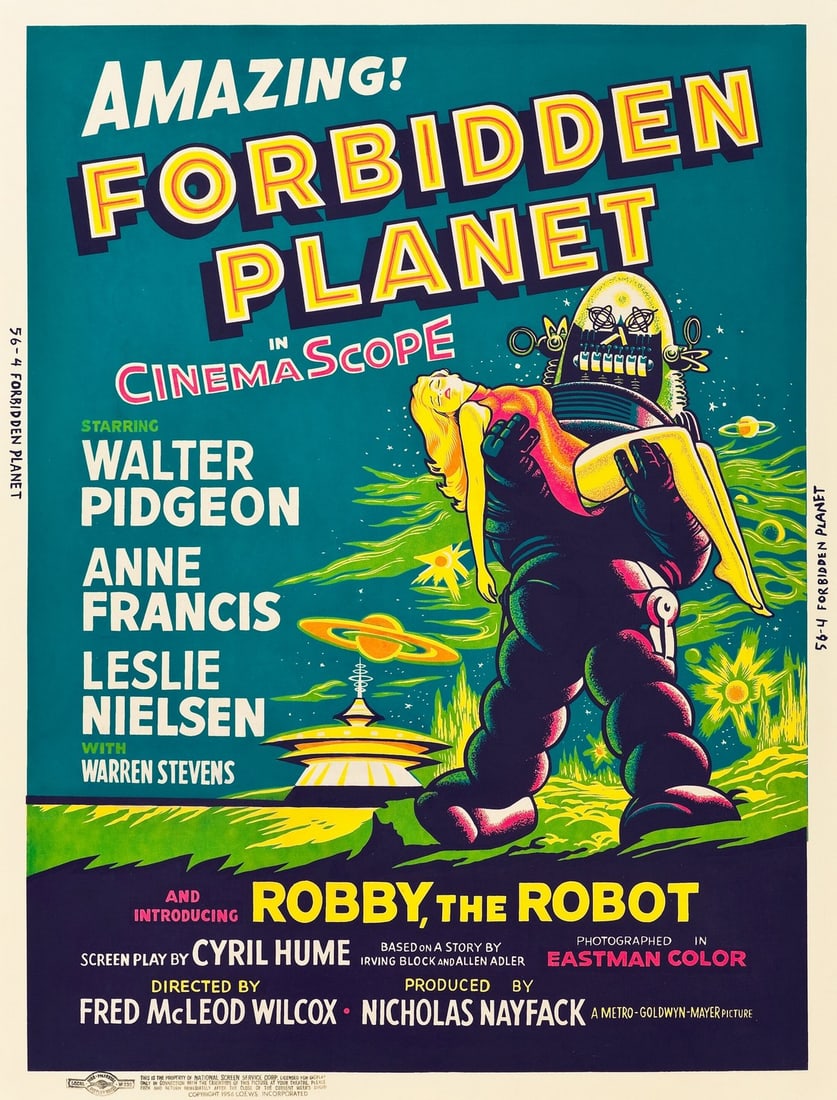 FORBIDDEN PLANET POSTER (1 of 1)