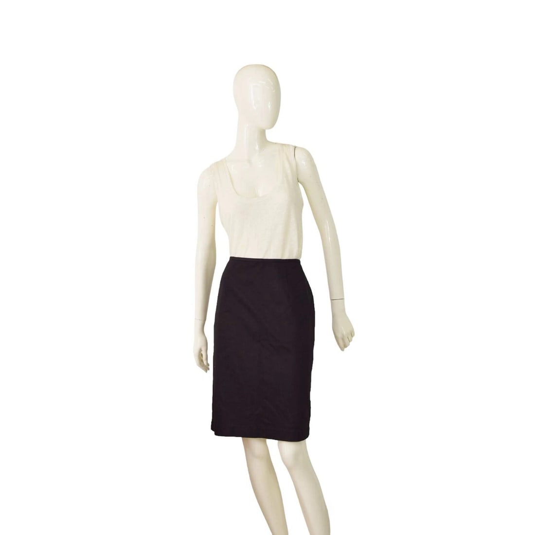 Calvin Klein Black Knee length Cotton Blend Pencil Skirt size 10: Title:Calvin Klein Black Knee length Cotton Blend Pencil Skirt size 10 Description:T by Alexander Wang Black Ribbed Elasticated Knee Length Skirt size M Calvin Klein Black Knee length Cotton Blend Pen