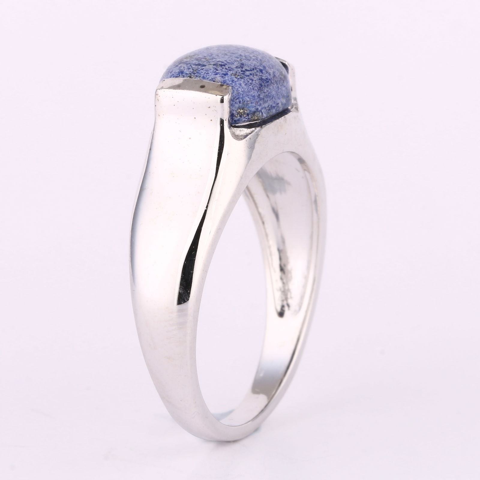 Ring: Lapis CAB Cushion 10x8mm (1 of 5)