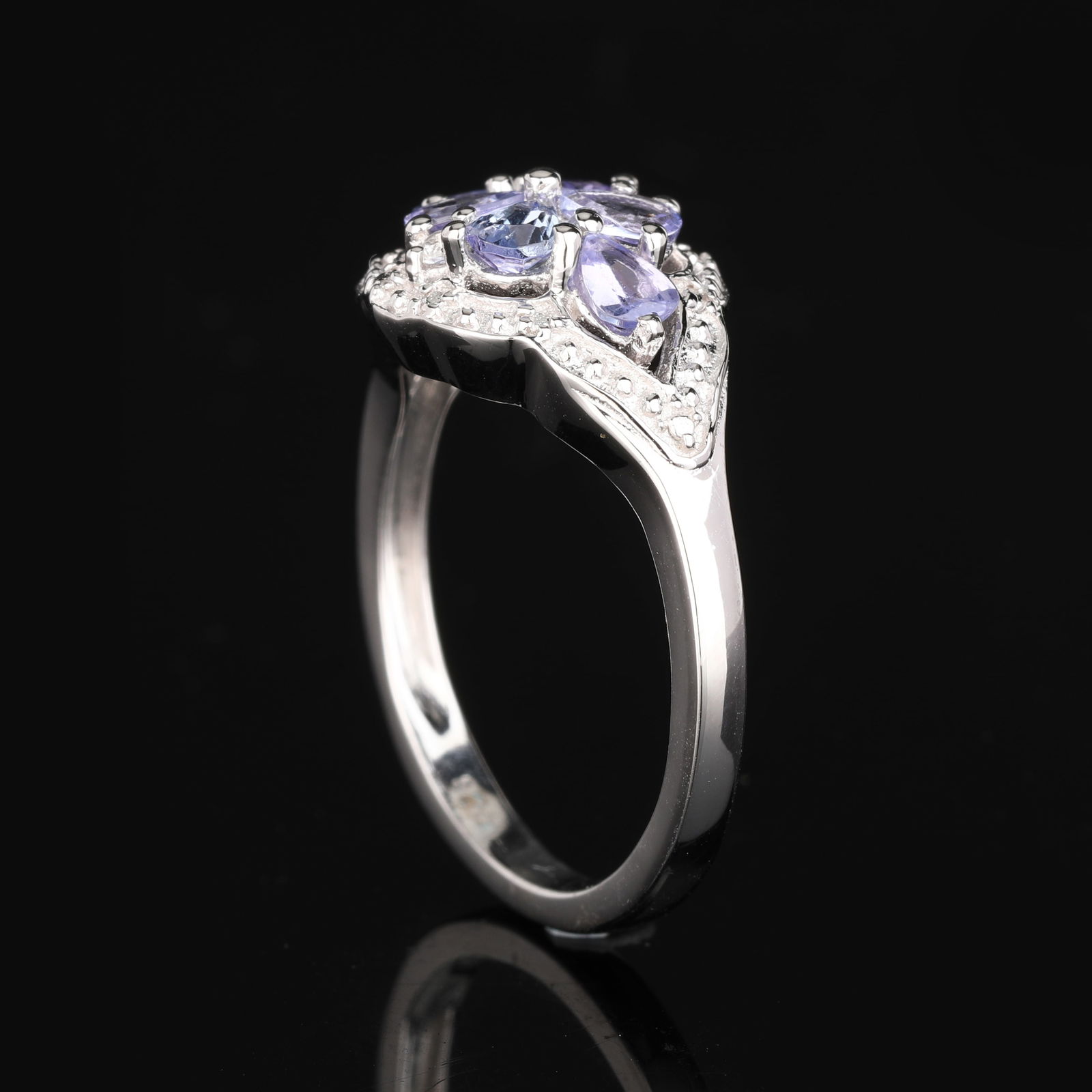 Ring: Lavender Tanzanite Pears 6x4mm (1 of 5)