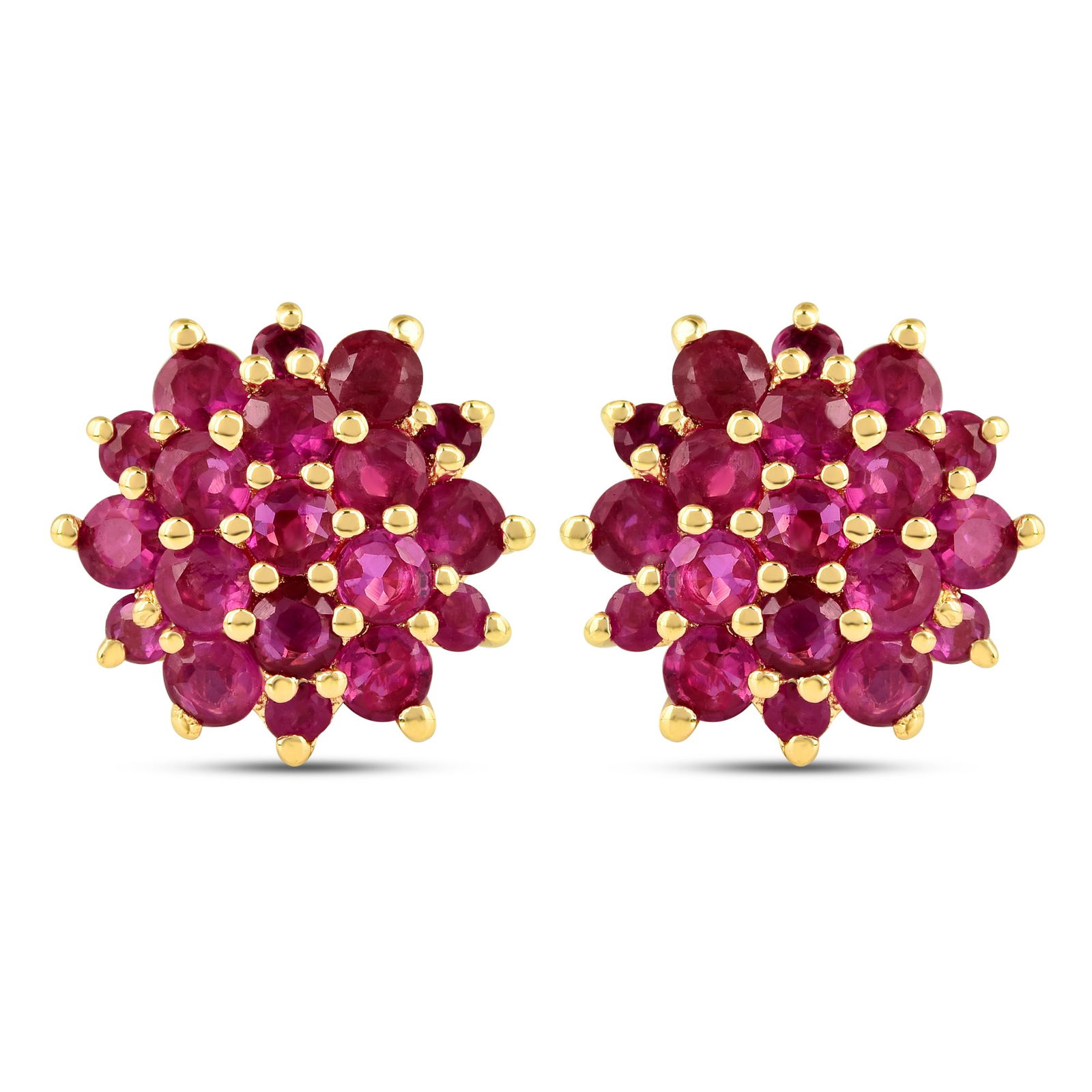 Earrings: Bkk Ruby Round 2.00mm (1 of 1)
