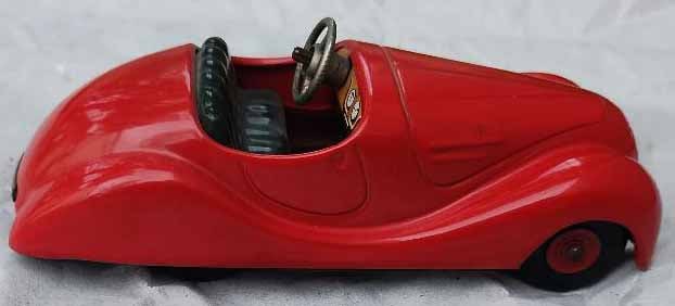 Schuco car 4521 for the "Spiel und Wirklicheit" ("Play and Reality") driving game set 4525 (made in: Title: Schuco car 4521 for the "Spiel und Wirklicheit" ("Play and Reality") driving game set 4525 (made in Germany), c10. Description: Schuco car 4521 for the "Spiel und Wirklicheit" ("Play and Realit