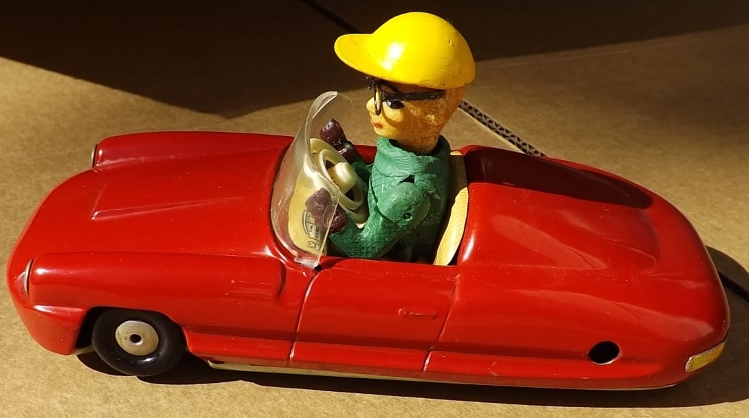 Schuco Dalli 1011 , Made in Germany ,c8.5, no-fall of the table action.: Title: Schuco Dalli 1011 , Made in Germany ,c8.5, no-fall of the table action. Description: Schuco Dalli 1011 , Made in Germany ,c8.5, no-fall of the table action. Reserve: $215.00 Shipping: Domestic: