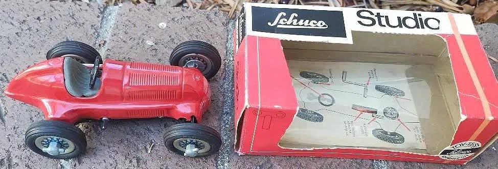 Schuco Sudio 1050 Mercedes Grand Prix racer 1936 , Made in Western Germany, c10.: Title: Schuco Sudio 1050 Mercedes Grand Prix racer 1936 , Made in Western Germany, c10. Description: Schuco Sudio 1050 Mercedes Grand Prix racer 1936 , Made in Western Germany, c10. Reserve: $119.00 S