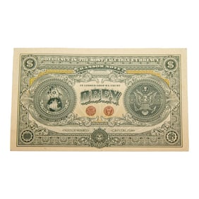 Shepard Fairey "Two Sides of Capitalism " 2007 Collectible Bank Note