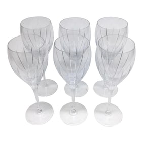 Vintage French Christofle Iriana Water Goblets