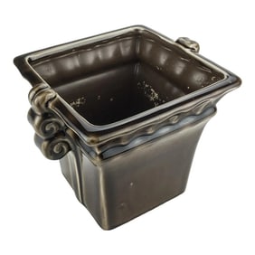 Vintage Hand Fired Glazed Artisan Planter