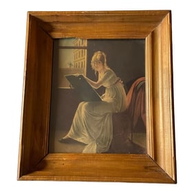 Vintage Print of Marie Joséphine Charlotte Du Val D'Ognes, Framed