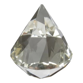 Tiffany Crystal Diamond Paperweight