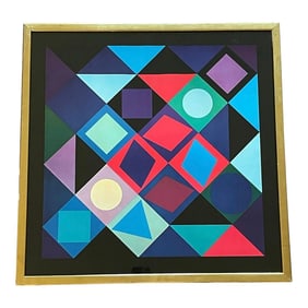 Victor Vasarely Serigraph