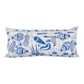 Animal Motif Suzani Pillow Cover