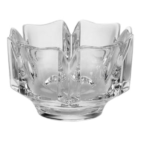 1970s Orrefors 'Corona' Crystal Bowl