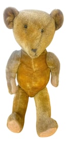 American Mohair & Straw Jointed Cone Nose Teddy Bear, 'Franklin'