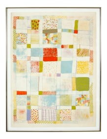 Robert Natkin Framed Lithograph