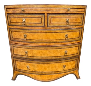 Maitland Smith Georgian Leather Chest