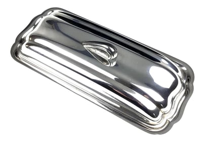 Art Deco Silver Plated Butter Dish