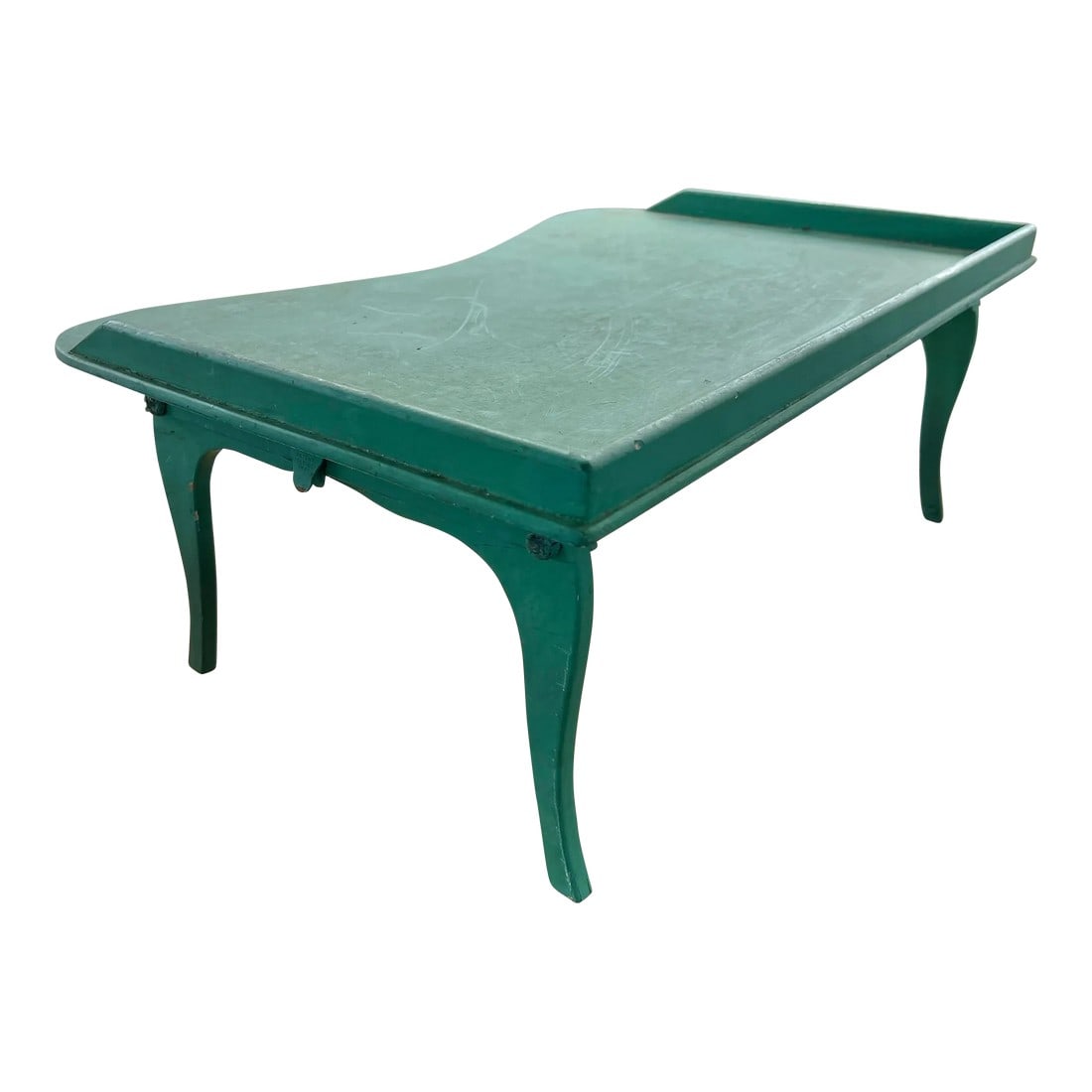 Antique Green Breakfast in Bed Tray Table Folding Tray by Stober (1 of 8)
