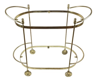 Gold Tone Hollywood Barcart