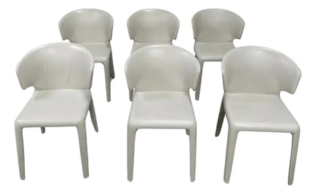 Cassina Hola 367 Set of Six Dining Chairs
