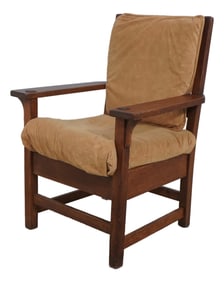 Gustav Stickley Mission Oak Armchair