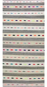 Traditional Swedish Style Runner Rug 2'10" X 12'1"