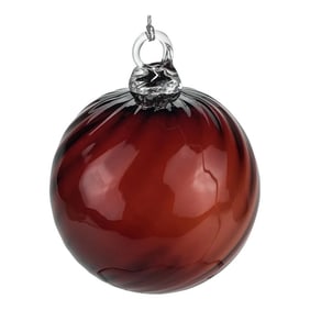 Vintage German Glass Christmas Ornament