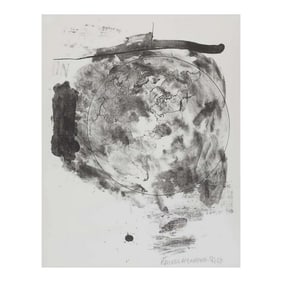 1969 Robert Rauschenberg Stoned Moon Series Litho