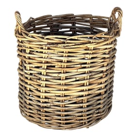 Large Thick Woven Rattan Basket