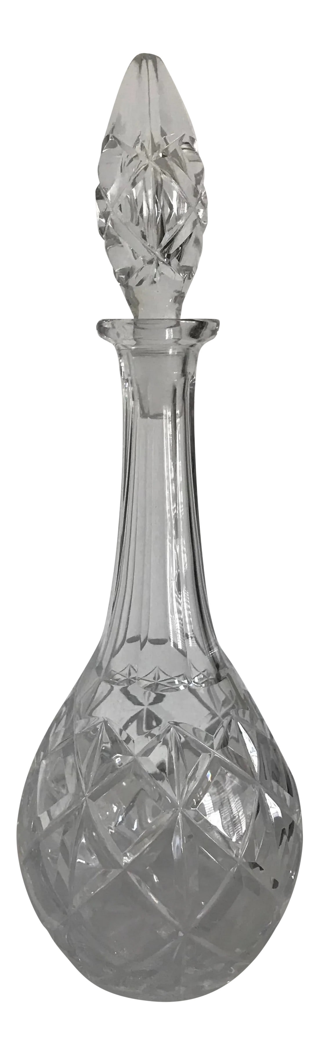 Vintage 1960s Cut Crystal Decanter (1 of 6)