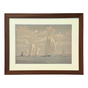 The Finish Off Staten Island by Frederic S. Cozzens, 1884