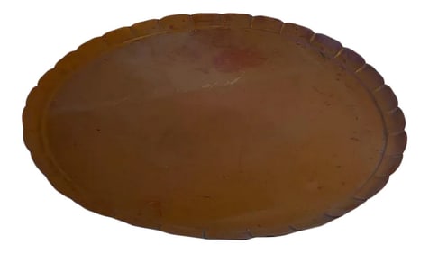 1945 Arts & Crafts Style Armenac Hairenian Large Copper Tray