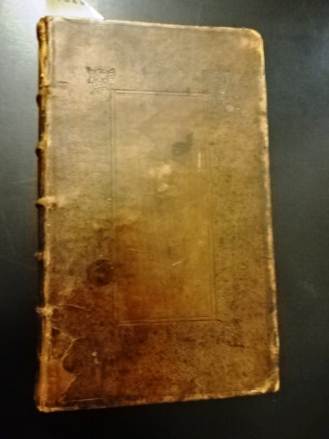 1702 Leather Works Sir Charles Sedley: Title: 1702 Leather Works Sir Charles Sedley Additional Information: "The Miscellaneous Works of the Honourable Sir Charles Sedley, Bar(one)t?to which is added The Death of Marc Antony, A Tragedy neve