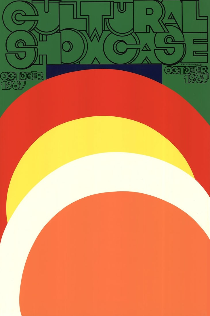 Carol Summers - Cultural Showcase - 1967 Serigraph 45" x 30": Title: Carol Summers - Cultural Showcase - 1967 Serigraph 45" x 30" Artist: Carol Summers Additional Info: Cultural Showcase Description: "Cultural Showcase" by Carol Summers, 1967 Unsigned Serigraph.
