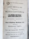 1890s ILLUSTRATED CATALOGUE of JAMES SMITH & CO. antique MACHINERY Philadelphia: Title: 1890s ILLUSTRATED CATALOGUE of JAMES SMITH & CO. antique MACHINERY Philadelphia Description: ILLUSTRATED DESCRIPTIVE CATALOGUE of JAMES SMITH & CO. Philadelphia, n.d. (c.1880s) Size 6 by 9" Ori