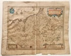 1630s MAP of MECKLENBURG GERMANY antique: Title: 1630s MAP of MECKLENBURG GERMANY antique Description: Meklenburg Ducatus c. 1630 Size 14 by 18.5 inches (with margins 17.5 by 22 inches) wear , some damages to the margins, spots, tears repaire