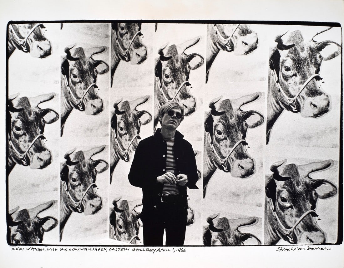 Andy Warhol Castelli Gallery Photo Print: Title: Andy Warhol Castelli Gallery Photo Print Description: Andy Warhol Castelli Gallery Photo Print on board measuring at 11x14 inches Dimensions: 11x14" Reserve: $50.00 Shipping: Domestic: Flat-rat