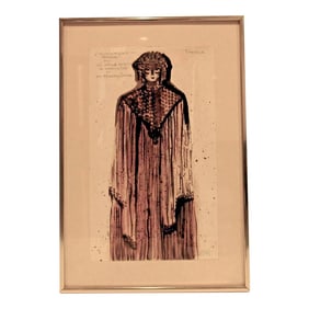 Kristen Haugen Framed 1973 the Opera Society of Washington at the Kennedy Center