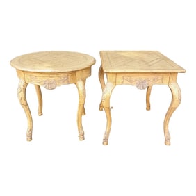 1980s Set of Two Baker Furniture Company French Side Tables