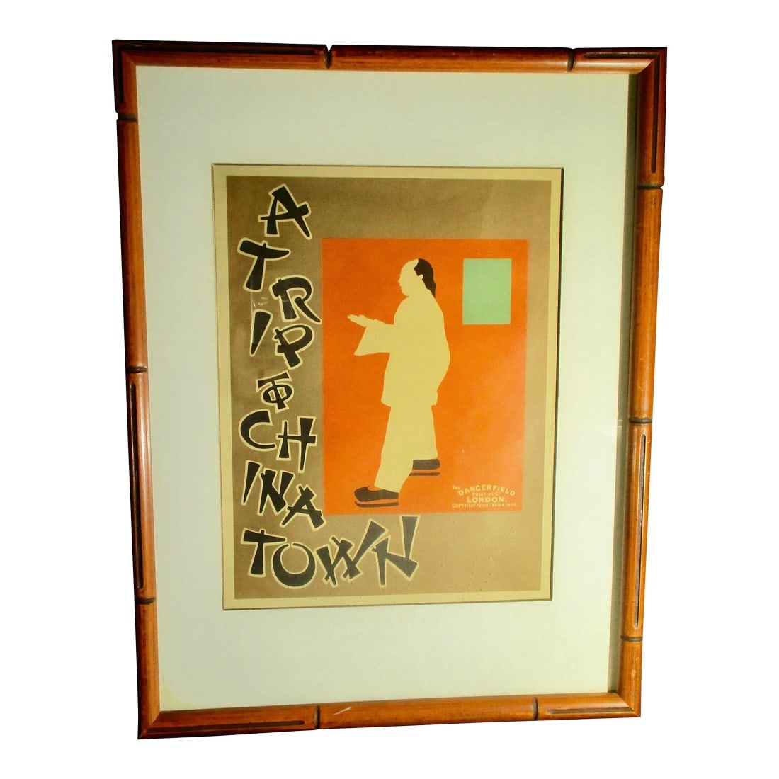 Framed Poster of " a Trip to Chinatown" Circa 1890s' (1 of 5)