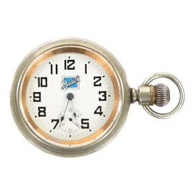 Dueber Antique Buick Automobile Ad Pocket Watch