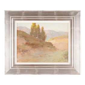 California Pastel Landscape, 1910-20