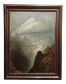 1900s Northern California Landscape Oil Painting by Thomas Hill